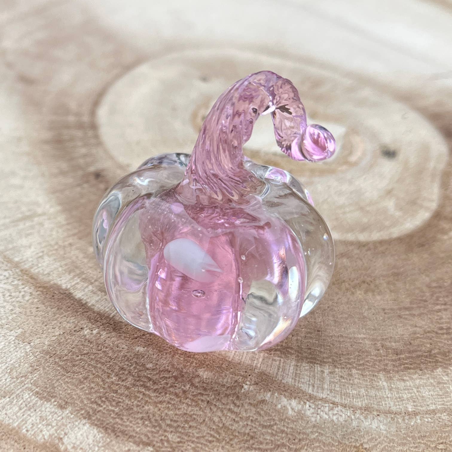 SHOPGIVECOURAGE - Wholesale Decorative Figurine - Glass Pumpkin Collectible Sitter Miniature Figurine4