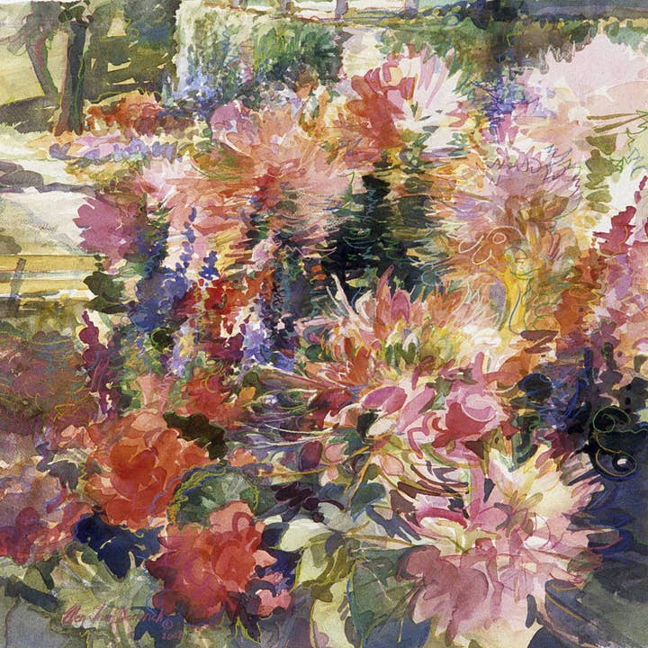 Garden Course-Giclée Reproductie voor wholesale door Givinity Press