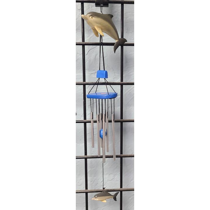 DOLPHIN POLY CHIME for wholesale by Darlene's Shells