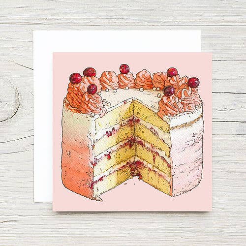 Brook Isle - Vente Carte de vœux classique - Carte-cadeau Cake