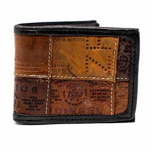 Mens Leather Wallet, Designer Men's Wallet, Blue Leather Wallet, Bifold Leather Wallet, 2 ID Wallet, Coin Pocket Wallet, Removel Card Holder