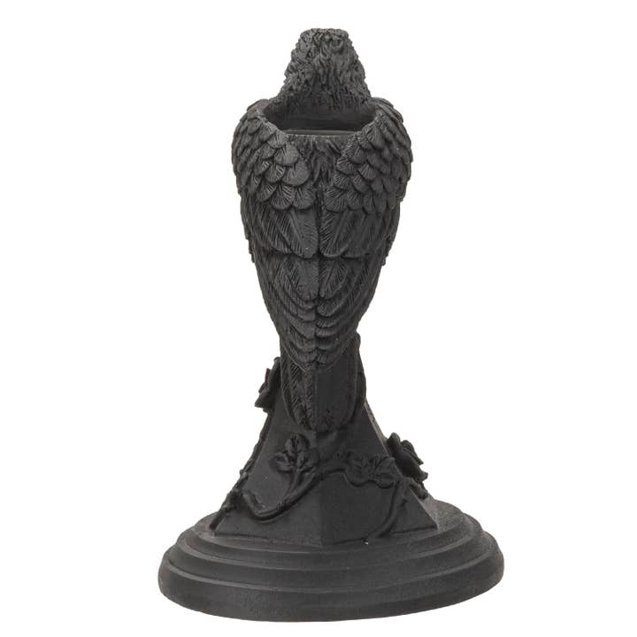 Pacific Trading - Wholesale Candle Holder - 15045 Poe's Raven Haunted Mansion Candle Holder