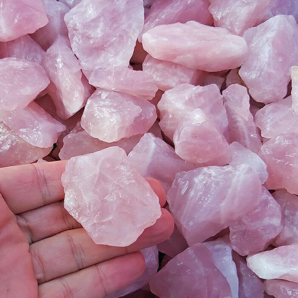 Shamans Crystal – wholesale Spiritual stone/crystal – 1 Kilo Genuine Rough Rose Quartz Crystals Bulk Listing Sold1
