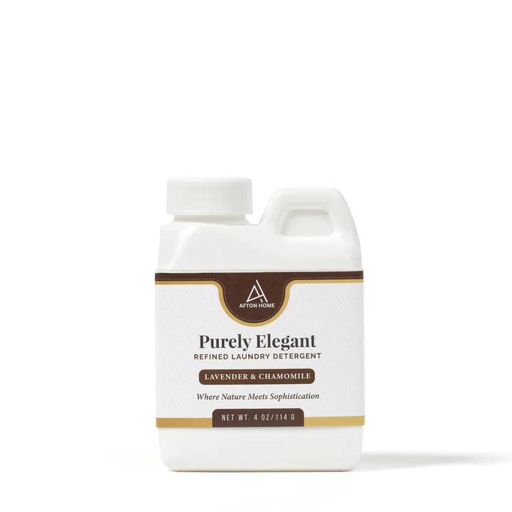 Détergent à lessive Purely Elegant - Liquide - 4 oz. Pack de cas pour la vente par Afton Candle Inc