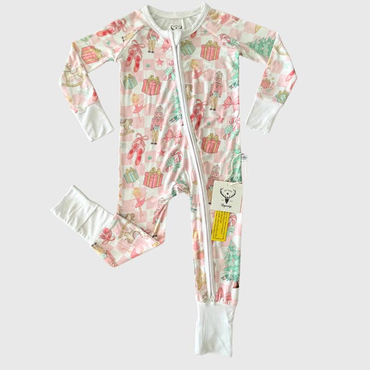 Southern Refinery - Wholesale Sleepsuit - Baby - nutcracker, christmas pajamas, girl pajamasÂ
