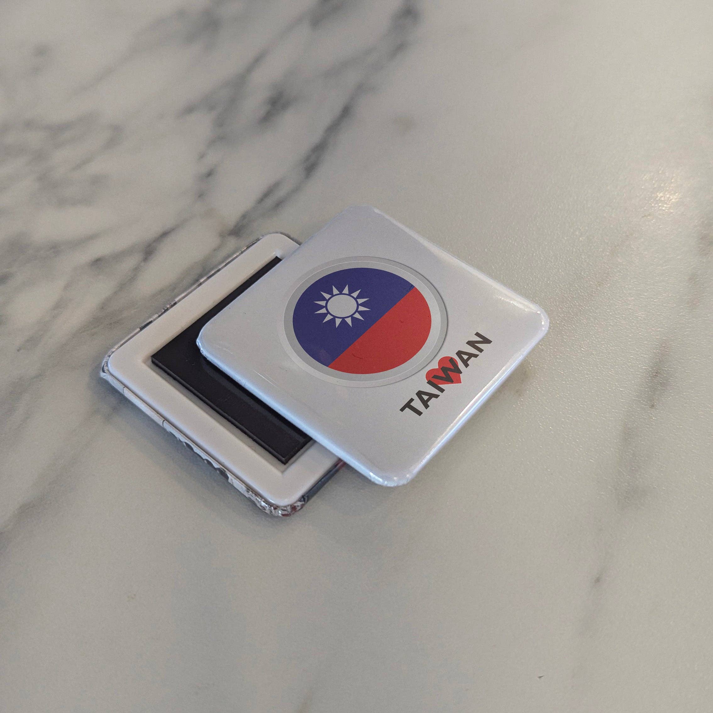 PhiloPerse - Wholesale Magnet - I Love Taiwan Fridge Magnet3