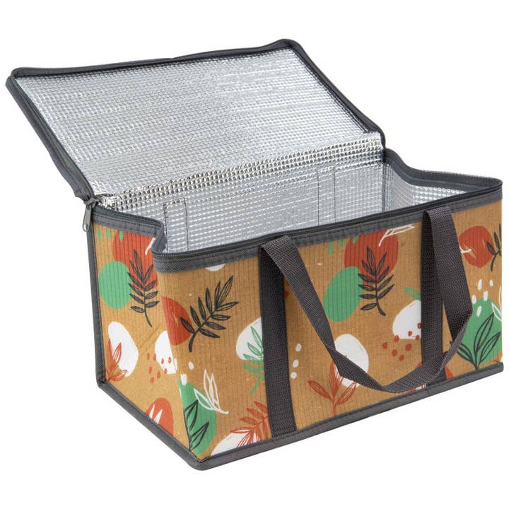 Deffrennes - Wholesale Cooler/Cooler Bag - Canyon rectangular brown cooler bag 36x20x20cm2