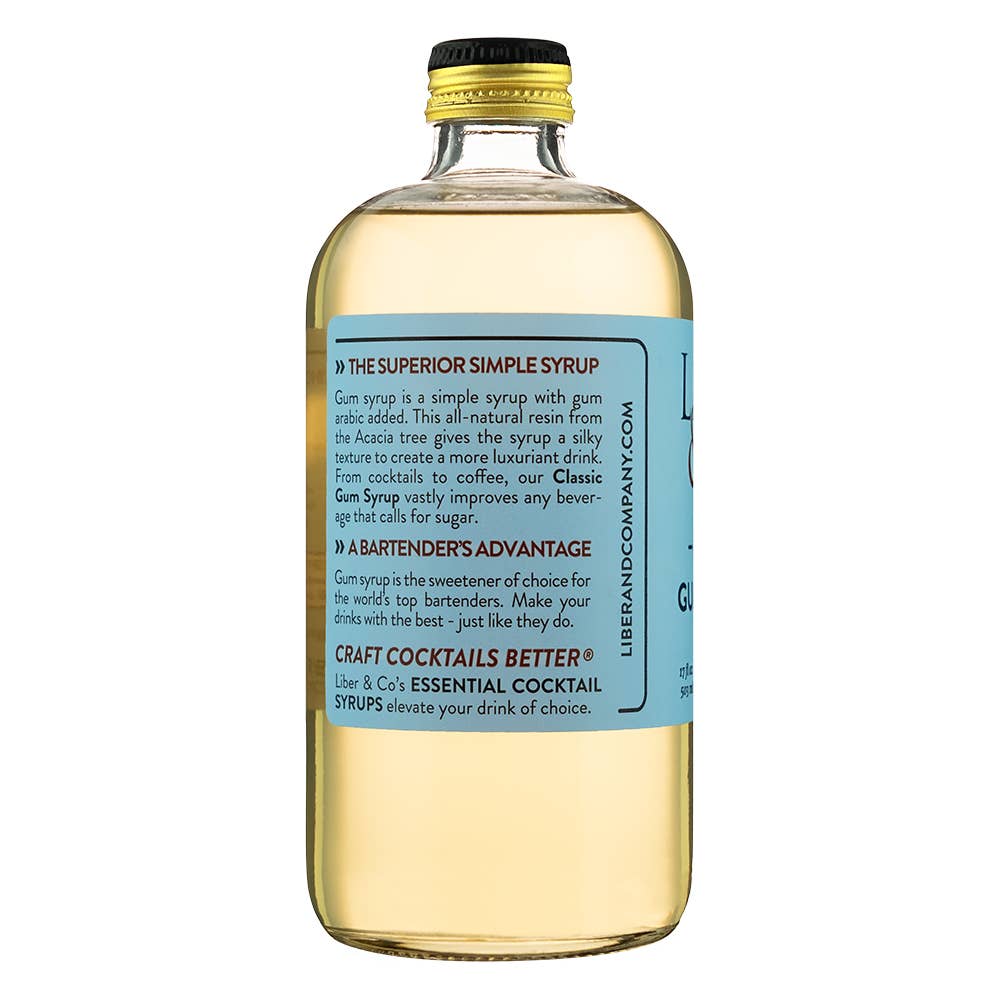 Liber & Co. - Wholesale Cocktail Mix/Syrup - Classic Gum Syrup8