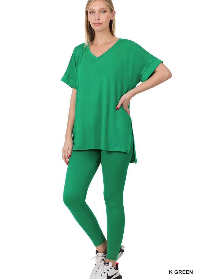 Vanilla Monkey - Wholesale Lounge Set - Women's - Brushed Dty Microfiber Loungewear Set29