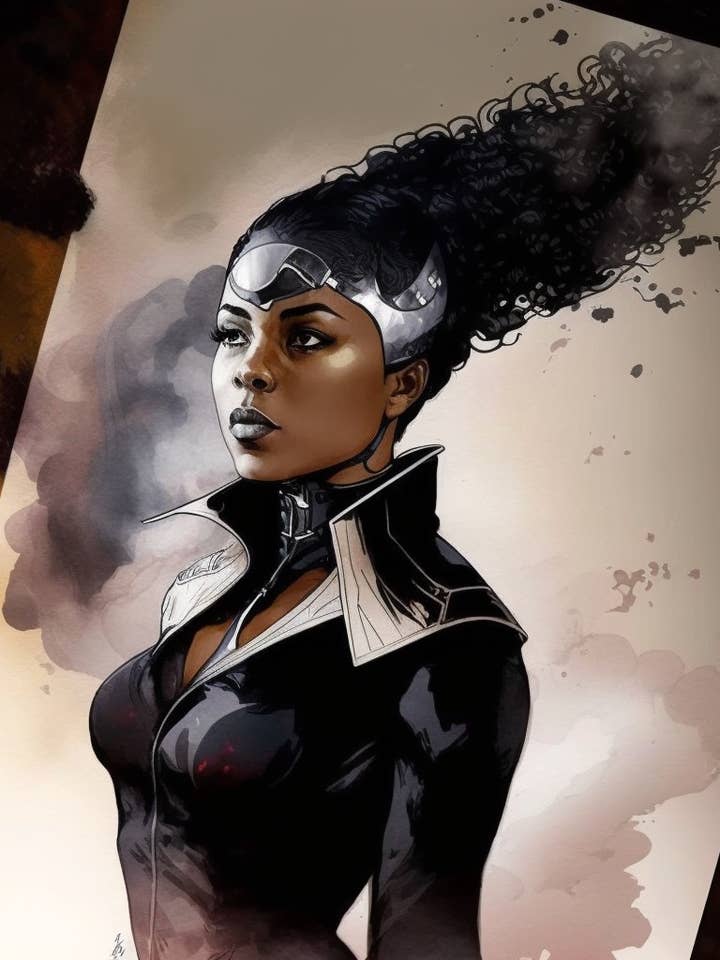 Stampa artistica Bessie Storm Collage per la vendita all'ingrosso da parte di Blacartistry