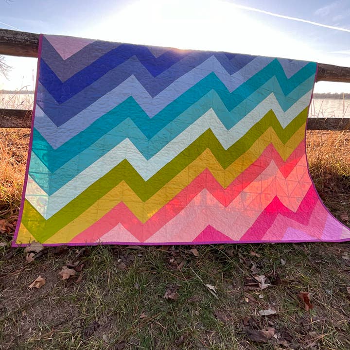 Purple Daisy Quilt Designs - Wholesale Quilt - Kenzie Quilt Pattern5