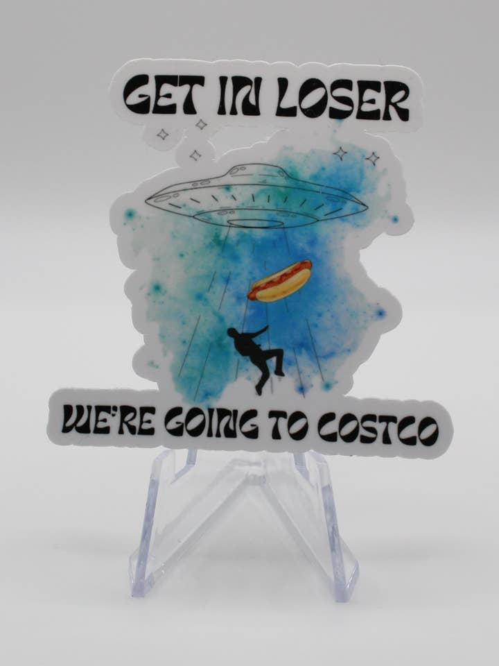 Costco Hotdog Sticker for wholesale by Harlo stickers