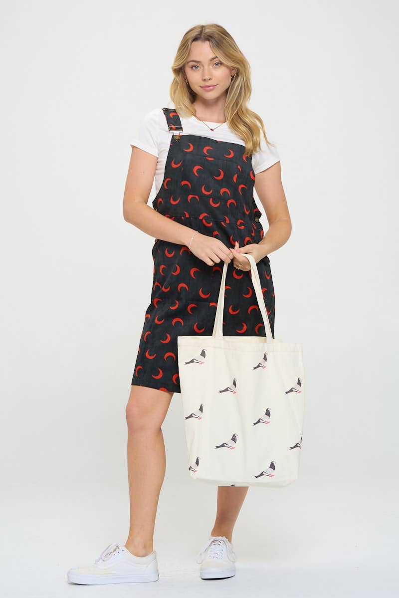 SM WARDROBE - Vendita all'ingrosso Borsa tote - Donna - BORSA TOTE CON STAMPA PICCIONE2