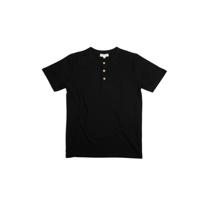 Hemp Camel - Wholesale T-Shirt - Men's - Hemp & Cotton Henley3