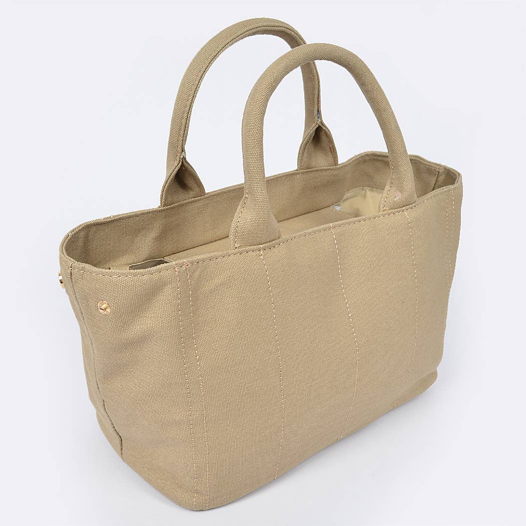 3AM BY H&D ACCESSORIES - Wholesale Tote bag – Women's - Solid Canvas Tote5