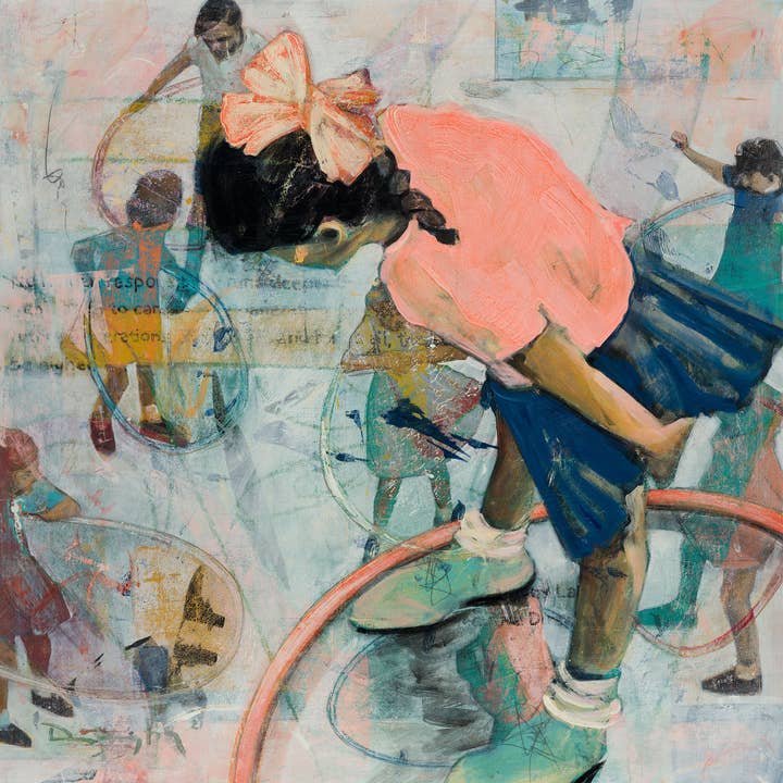 Playground Lessons - Fine Art Print for wholesale by Denise Souza Finney Paintings