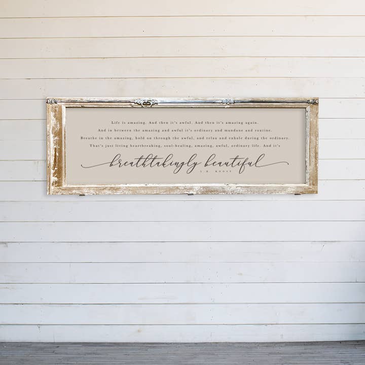 Wide Holland avec du matériel - La vie est incroyable pour la vente par Brayden and Brooks