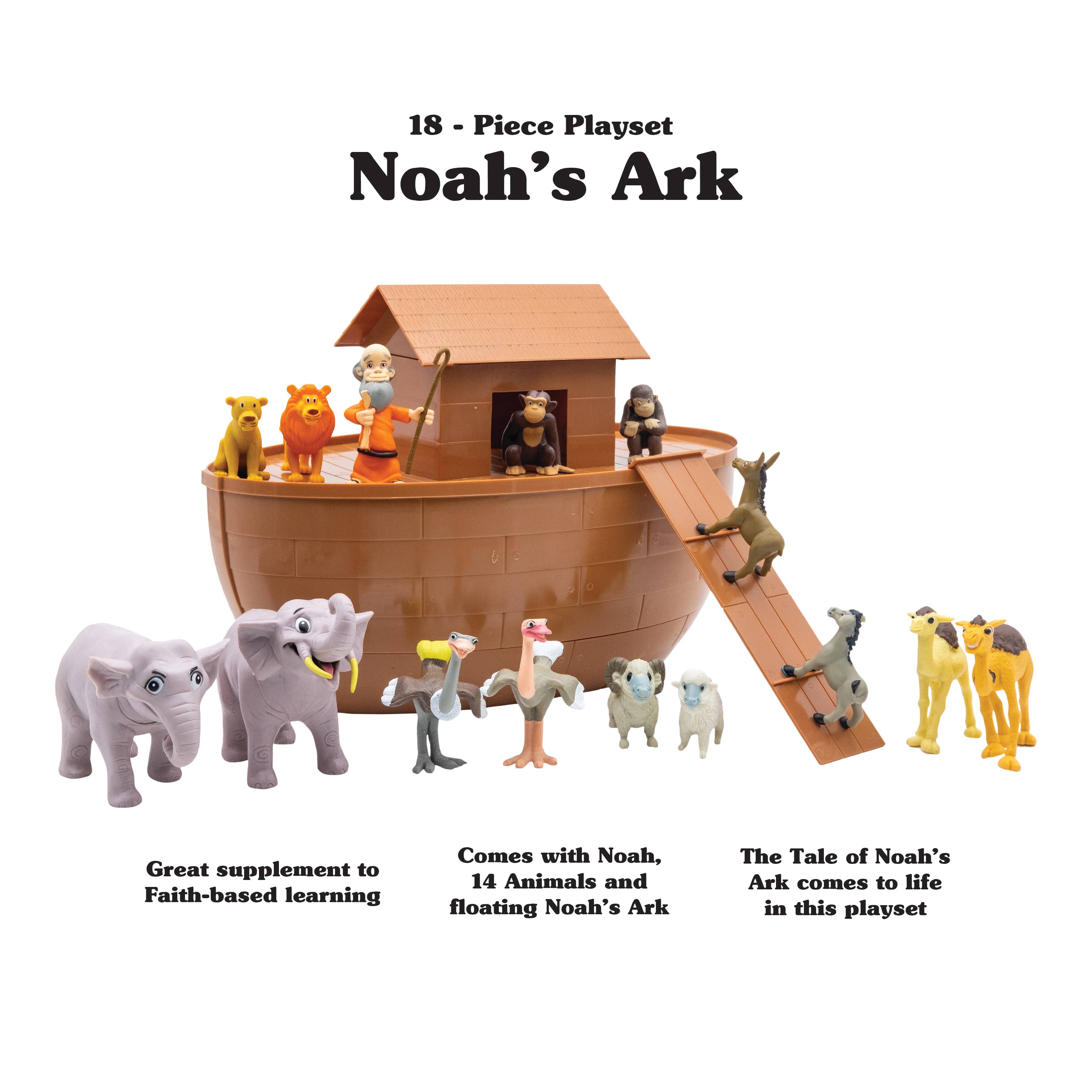 Cactus Game Design - Wholesale Toy Set - Kids - Noah's Ark Playset for Children1