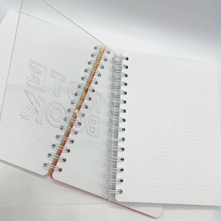 MAKE 2D - Vente Cahiers - Cahier acrylique avec couverture transparente ou néon3