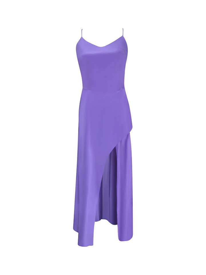 Jane Nightgown | Purple for wholesale by La Nuit Edun