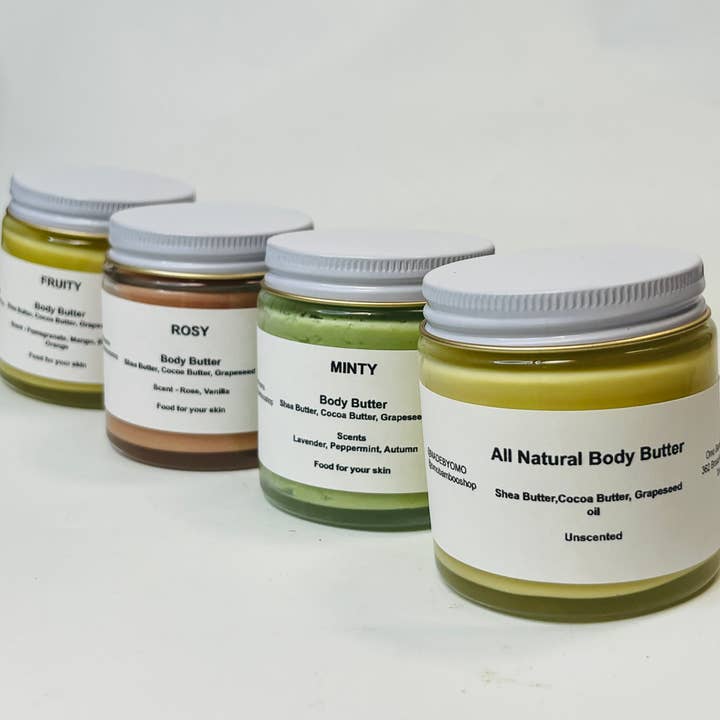 MadebyOmo - Wholesale Body Balm/Butter - Body Butter l Small Batch Body Butters | Handmade Body Butter l Jar 110g 3.8oz