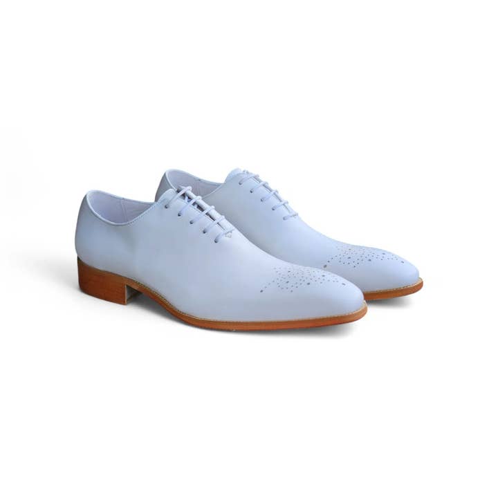 Carrucci Shoes - Wholesale Oxford Shoes - Men's - Hand Burnished Leather Wholecut Calf Oxford10