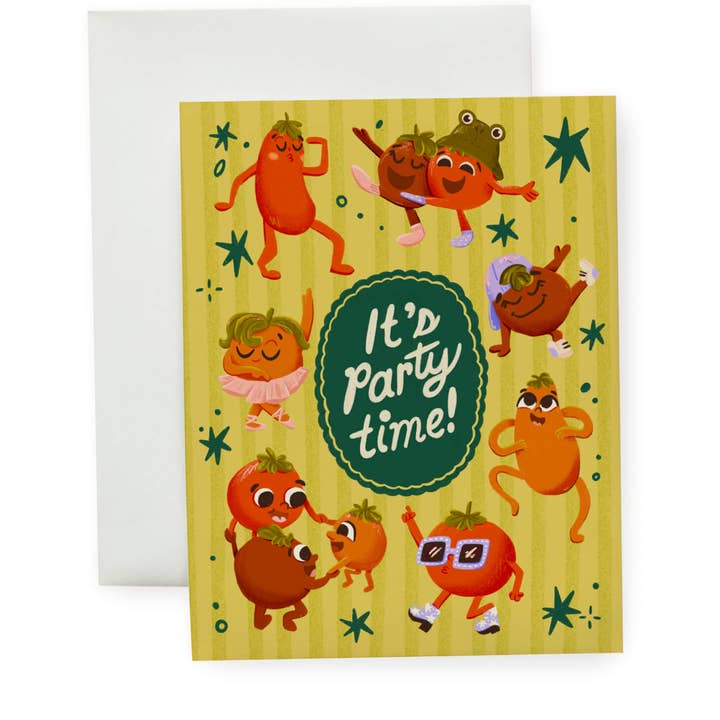 Wallflower Studio Co. - Wholesale Birthday Card - It's Party Time Birthday Card0