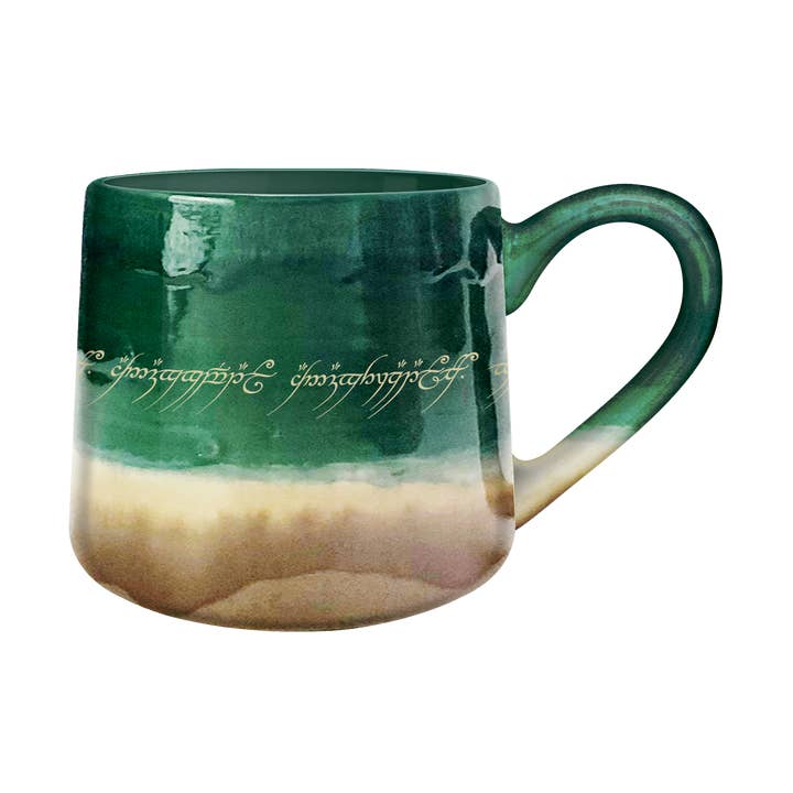 Mug en céramique évasé 18oz à glaçure réactive Le Seigneur des Anneaux pour la vente par Silver Buffalo