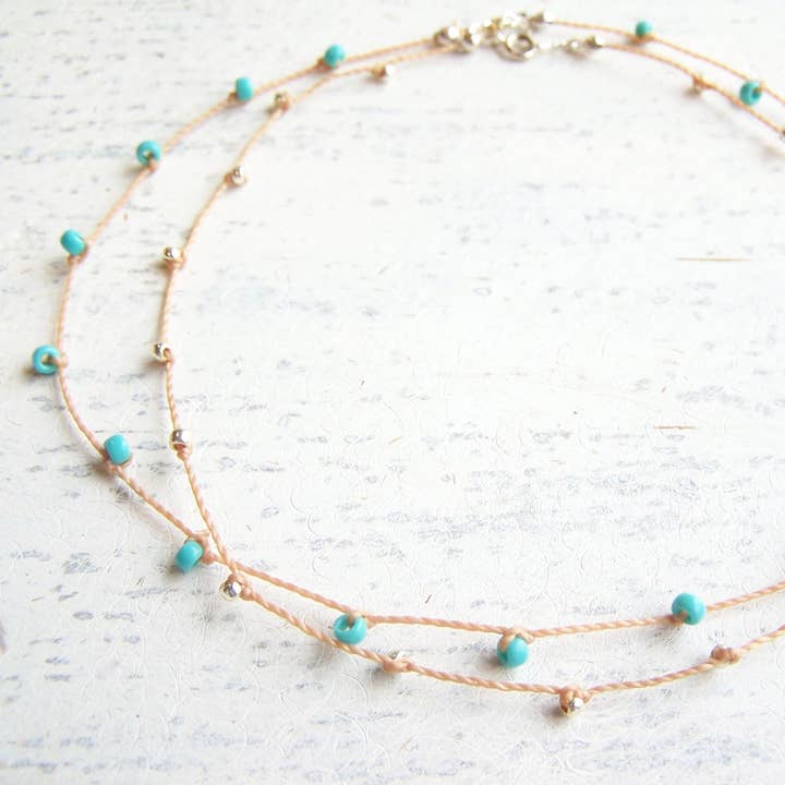 Jo Bird Jewelry - Wholesale Beaded/Pearl Necklace - Spectra Necklace