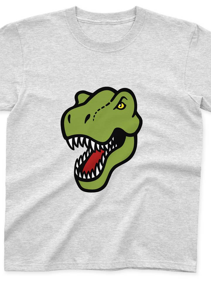 Kids' Dinosaur T-Shirt for wholesale by Clumsy Hooves