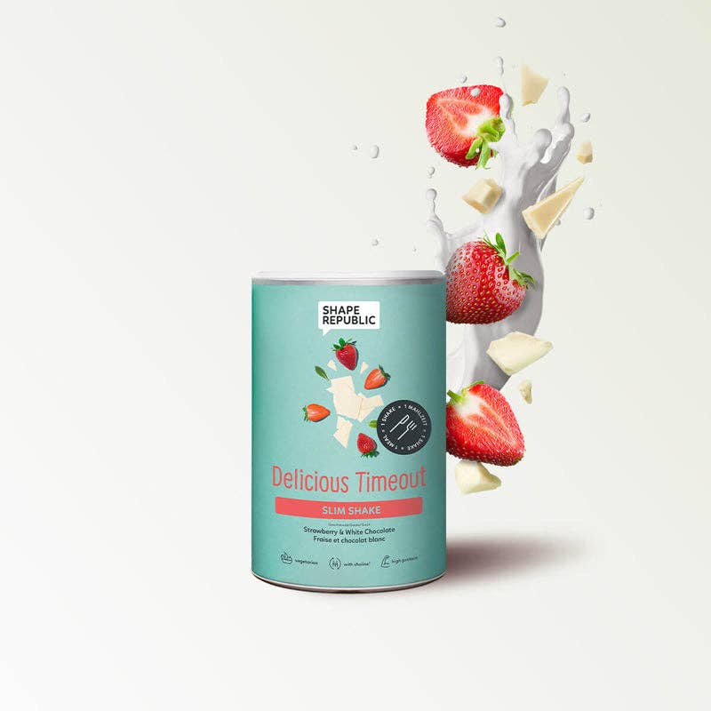 Shape Republic - Wholesale Powdered Health Drink - Slim Shake Strawberry & White Chocolate (300g)