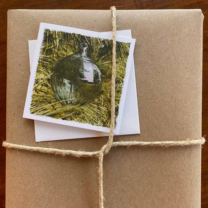 Cartão de gabinete de orn por atacado de Whispered Light Greeting Cards