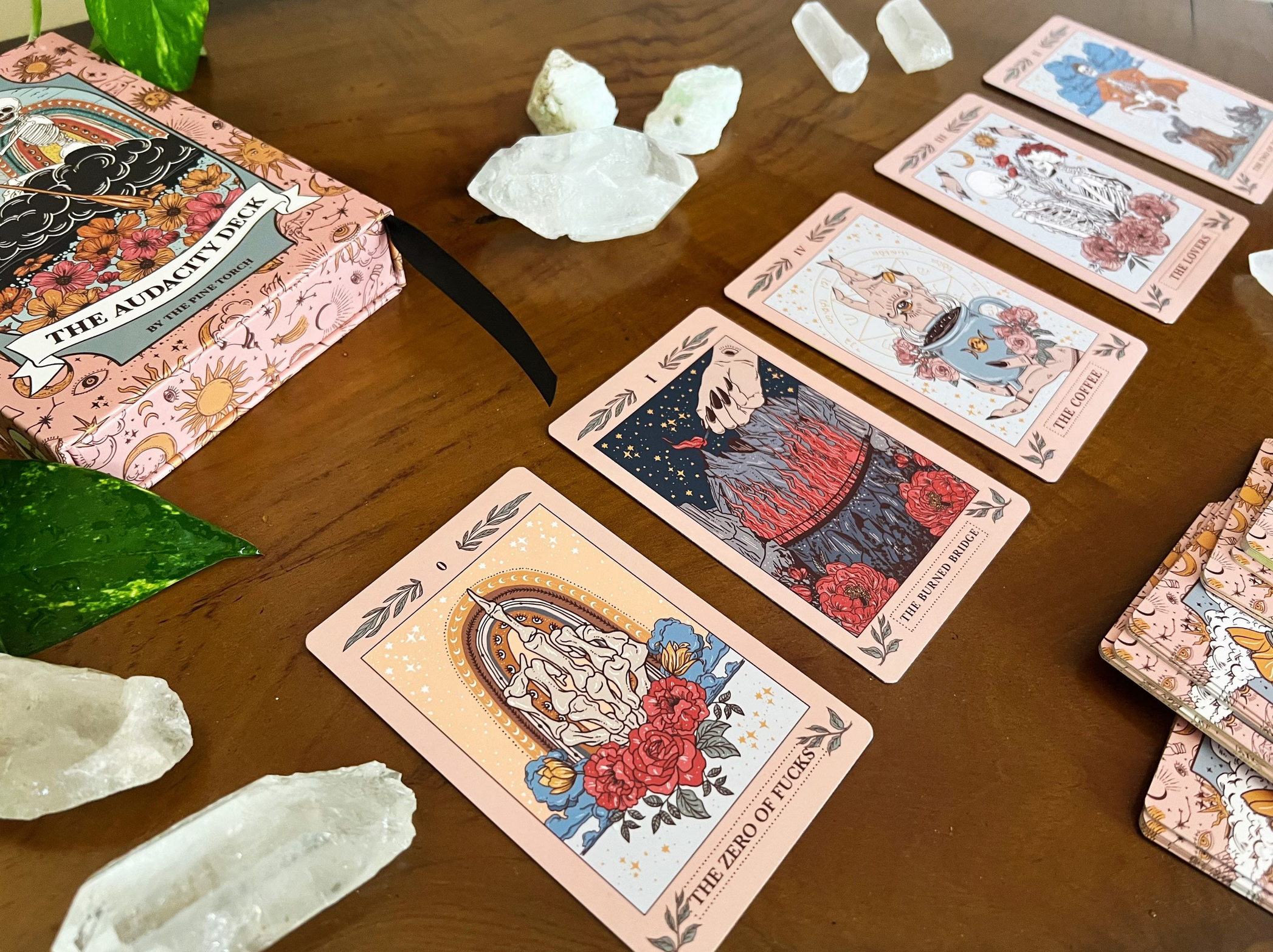 The Pine Torch - Wholesale Tarot Cards - The Audacity Deck - 37 Card Deck and Guidebook2