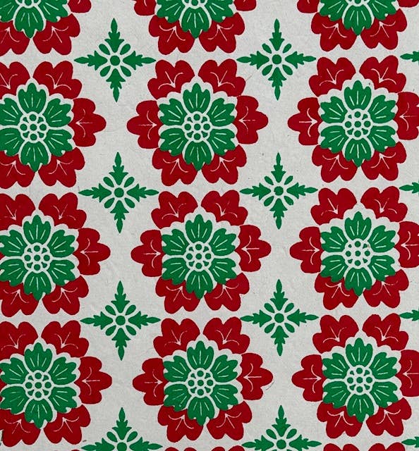 Giftsland - Wholesale Flat Wrap - 20x30 New floral tiles paper1