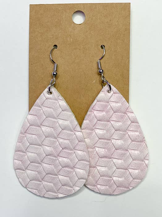 Leder-Ohrring für den Großhandel von Drift Away Arts