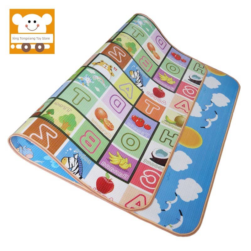 Toyarina – Tapete de brincar - Crianças e bebés por atacado – Tapete de rastejamento de espuma de retalhos não tóxico para crianças a granel1