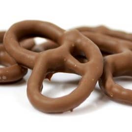 David Bradley Chocolatier - Wholesale Chocolate Covered Sweets - 2 Piece Chocolate Covered Pretzels1