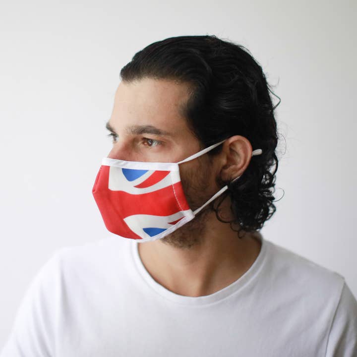 Ancient Wisdom - Wholesale Protective Face Mask/Shield - Reusable Fashion Face Mask - Union Jack (Adult)