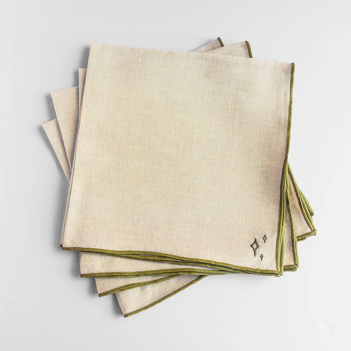 Lemoine - Wholesale Dinner & Cloth Napkin - Lemoine Napkin - Dark Green