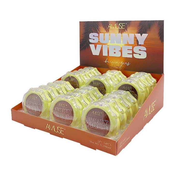 PINEAPPLE Beauty - Wholesale Bronzer - Amuse KL298 Sunny Vibes Bronzers - 24 pcs