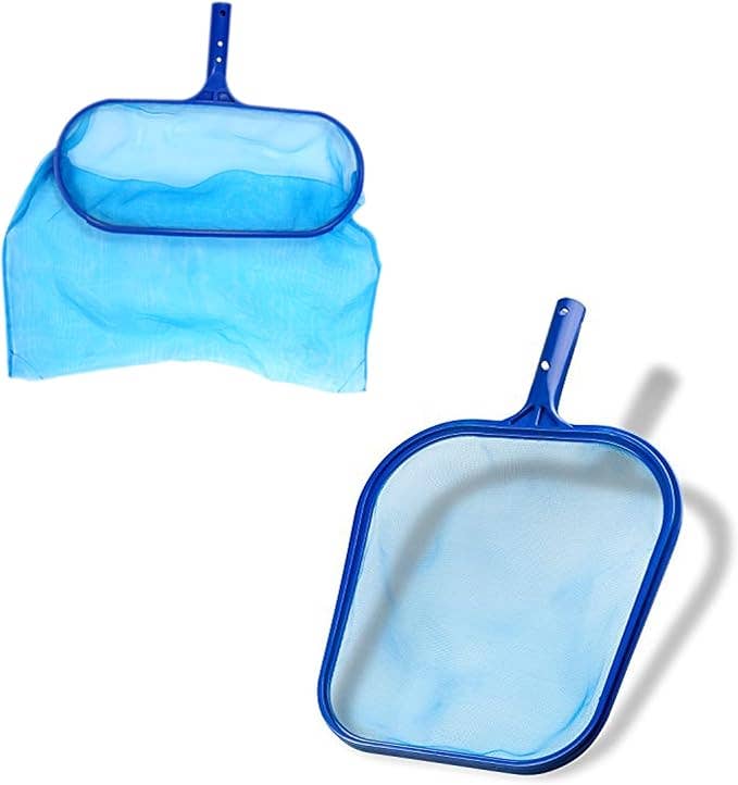 4E's Novelty - Wholesale Sporting Accessories - 4E’s Novelty Pool Skimmer Net and Leaf Rake Set – Heavy Duty 17″ Frame for Swimming Pool Cleaning, Accessories and Supplies