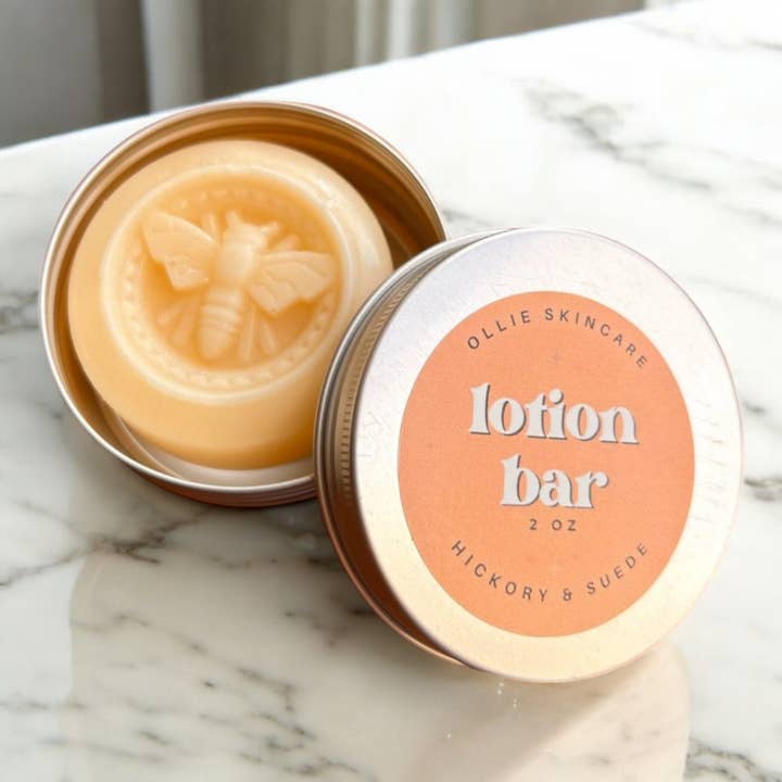 Solid Lotion Bar for wholesale by Ollie Skincare