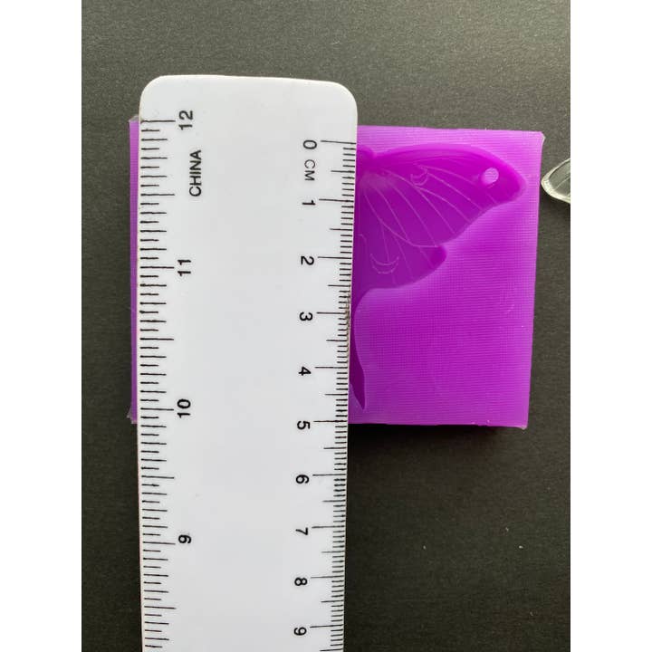 EllaRaeMouldsVinyls - Wholesale Craft Supplies - Lunar Moth, Lunar Butterfly Earring Silicone Mould3