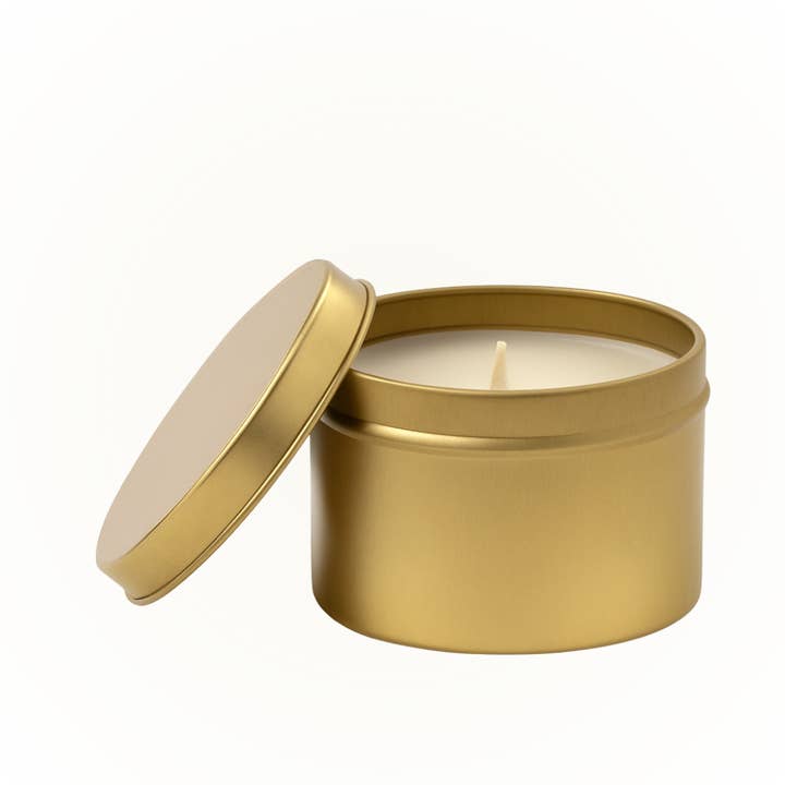 100g Private Label Tin Candle - Gold and other Purchase Wholesale personalized mini flashlights. Free Returns & Net 60 Terms on Faire trending on Faire.