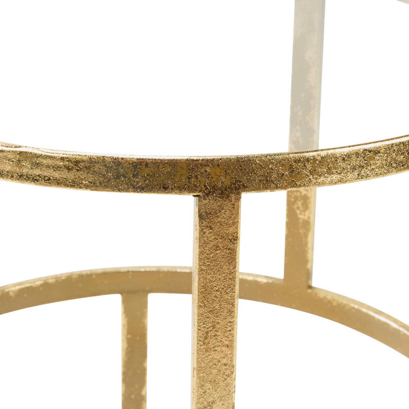 Tripar International – wholesale Side table – Set of 2 Round Gold Accent Tables4