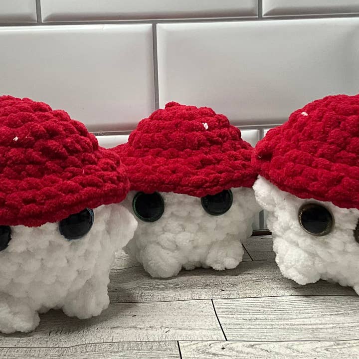 Red mushroom for wholesale by Kawaii Kat Studios