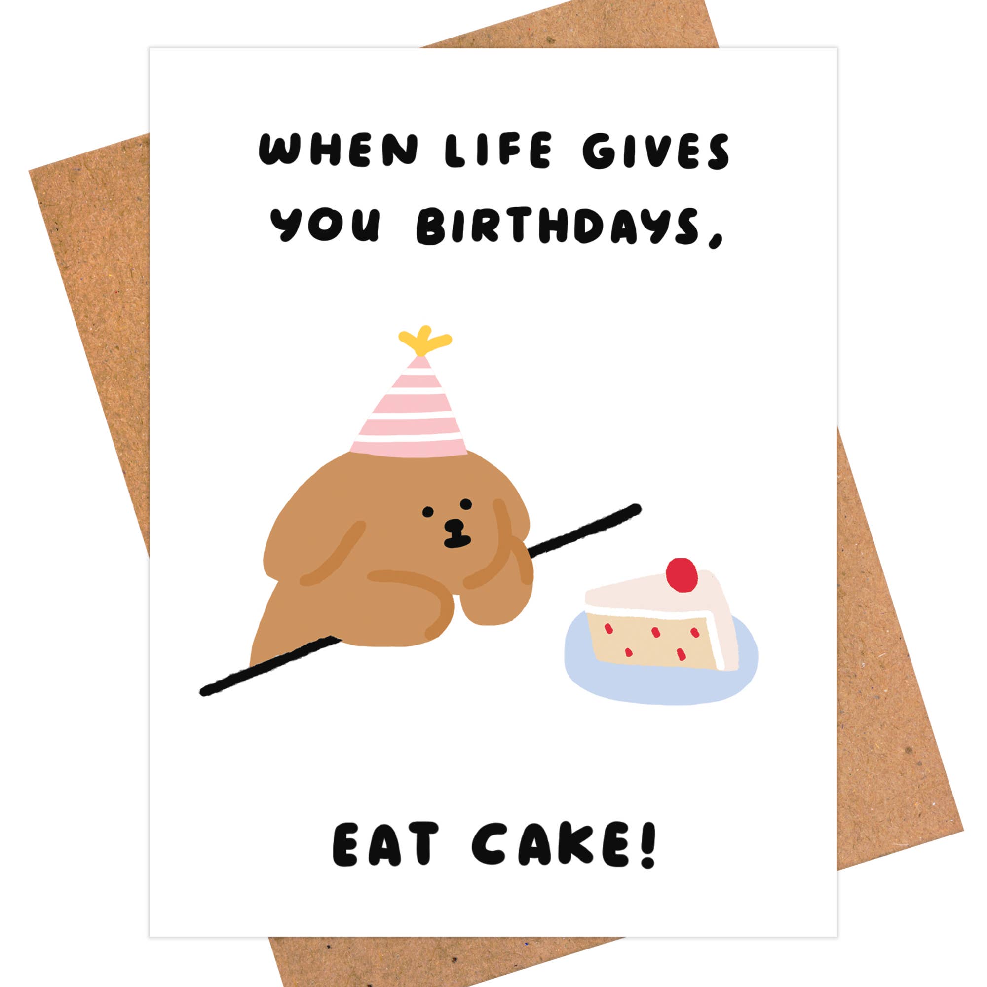 iej studio - Wholesale Birthday Card - Cute Birthday Card - Little Party Pup