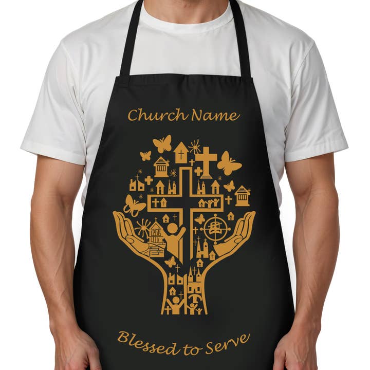 Gradzo - Wholesale Apron - Custom Kitchen Apron – Personalized Christian Design