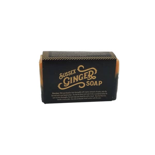 Ginger Beard Soap & Shampoo for wholesale by The Sussex Beard Oil Merchants