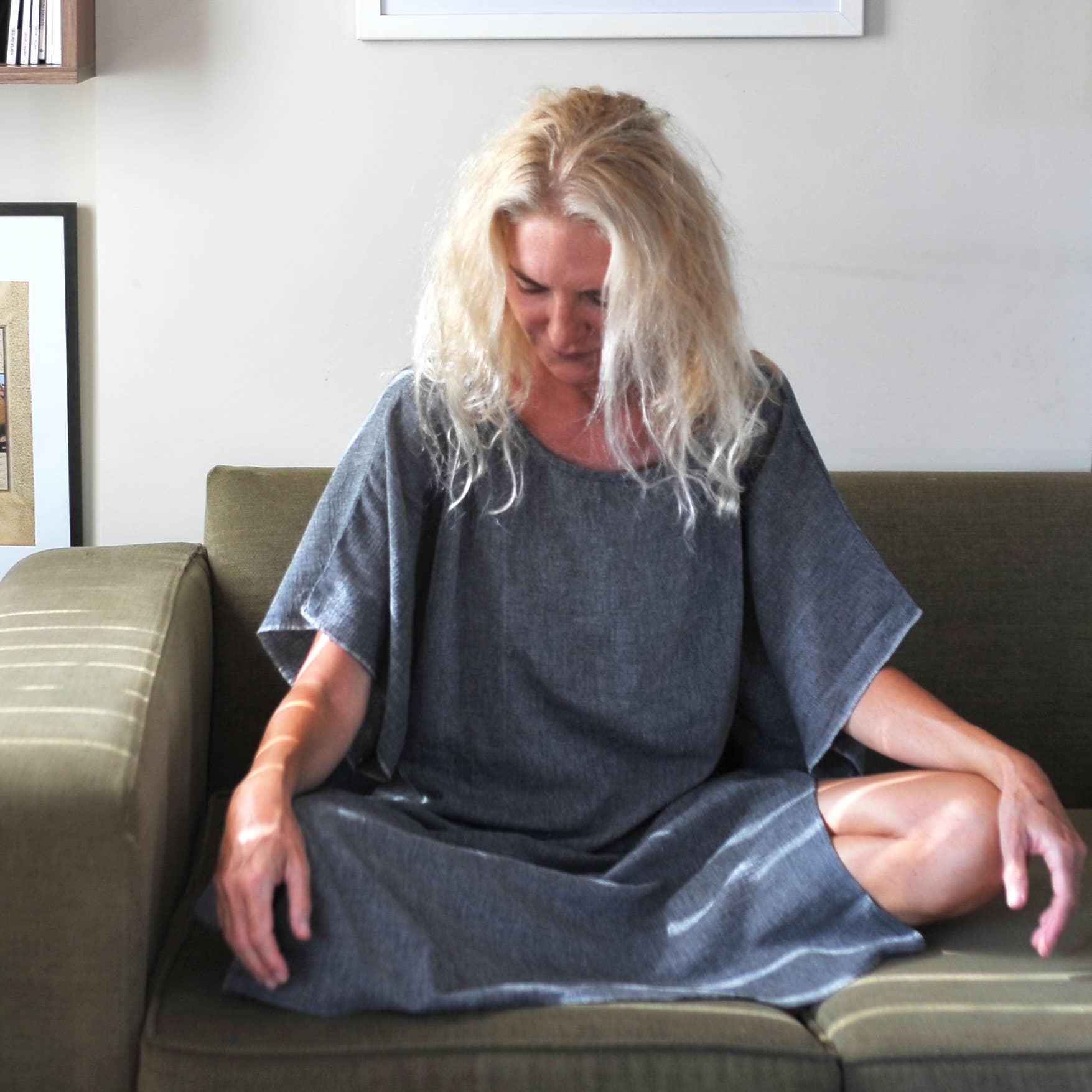 loom.ist – Vestido - Mulher por atacado – Vestido Kaftan Sile37